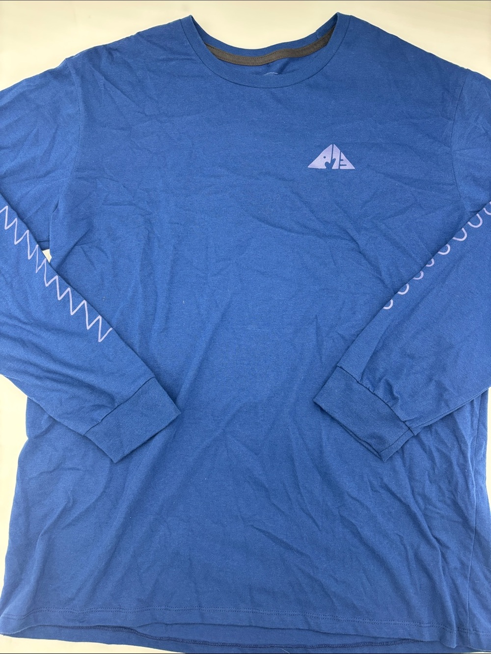 Patagonia Driftways Long Sleeve T-Shirt in Clement Blue